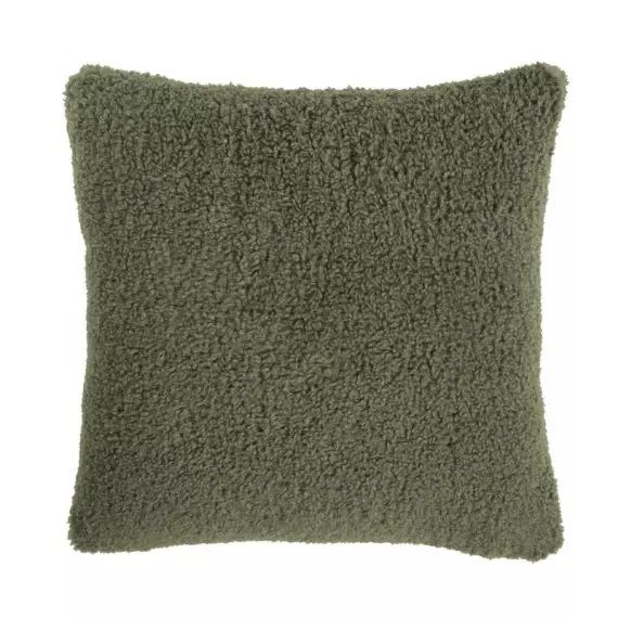 Coussin Moya, kaki l.40 x H.40 cm