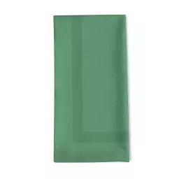 Serviette de table coton vert 50×55 cm