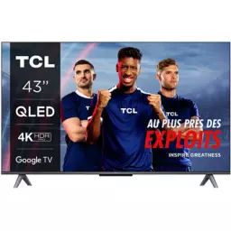 TV LED Tcl QLED 43C645 43 » 109 cm 2023