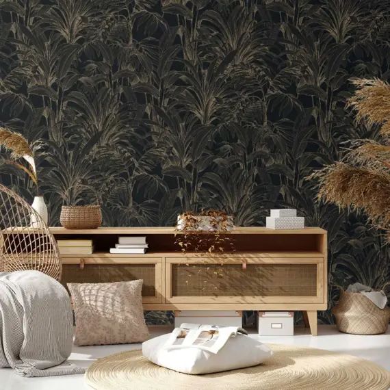 Papier peint jungle glamour 53x1000cm