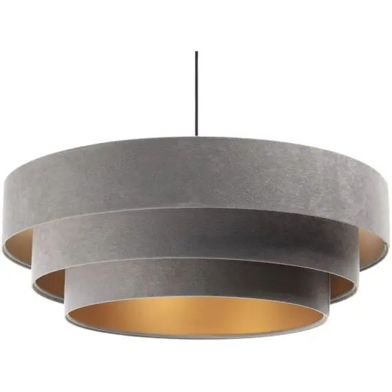 Suspension Tissu Gris 60x60x25 cm