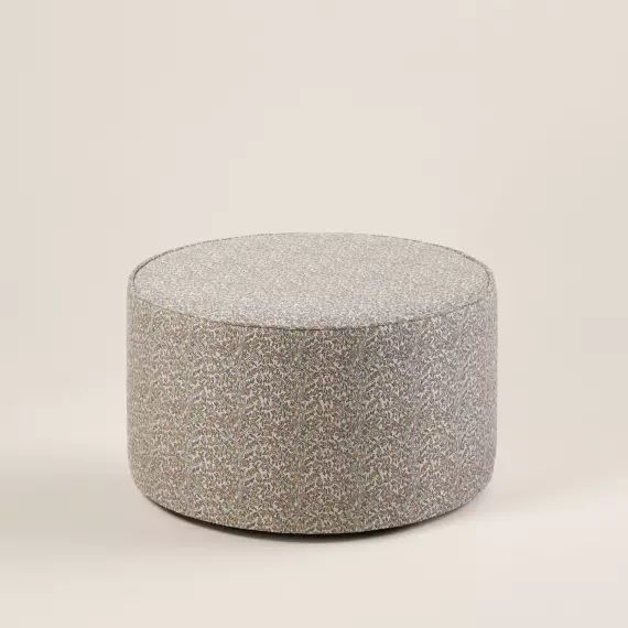 Pouf MAHARA beige et pastels – MULTICOLORE