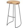 image de tabourets de bar scandinave 