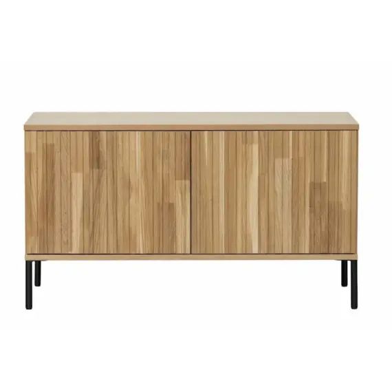 Meuble TV en bois L100cm bois clair