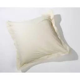 Taie D’oreiller en coton craie 50×70 cm