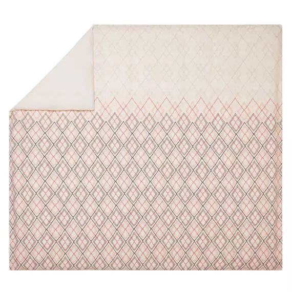 Housse de couette percale bio Léa CAMIF EDITION