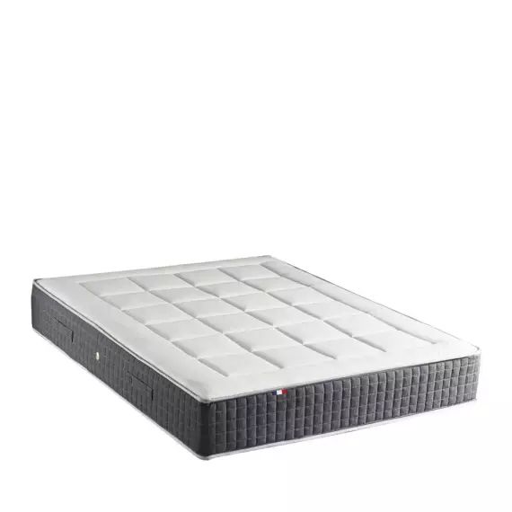 Kali – Matelas à ressorts et mémoire de forme 7 zones, accueil enveloppant