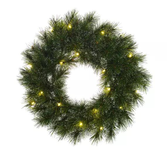 Couronne de noël artificielle LED D45