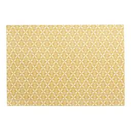 Set de table en 100% coton jaune 33×48