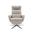 image de fauteuils scandinave Fauteuil de relaxation cuir Eliott
