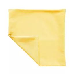 Housse de coussin Pharell, jaune H.45 x l.45 cm