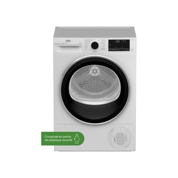 Sèche linge pompe à chaleur BEKO B5T4102409W