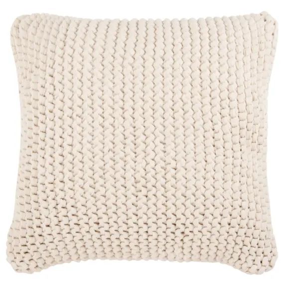 Coussin en coton écru 50×50