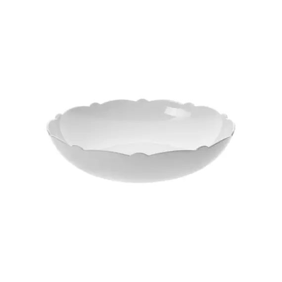 Saladier Dressed en Céramique, Porcelaine – Couleur Blanc – 31 x 31 x 7.5 cm – Designer Marcel Wanders