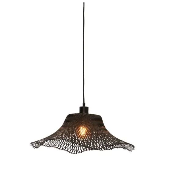 Suspension bambou  noir, h. 15cm
