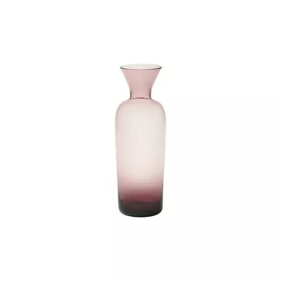 Carafe Vases en Verre, Verre soufflé – Couleur Violet – 10 x 10 x 25 cm