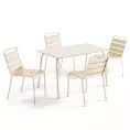 image de table de jardin scandinave 