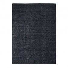 Tapis en laine et coton bleu gris 120×170 cm