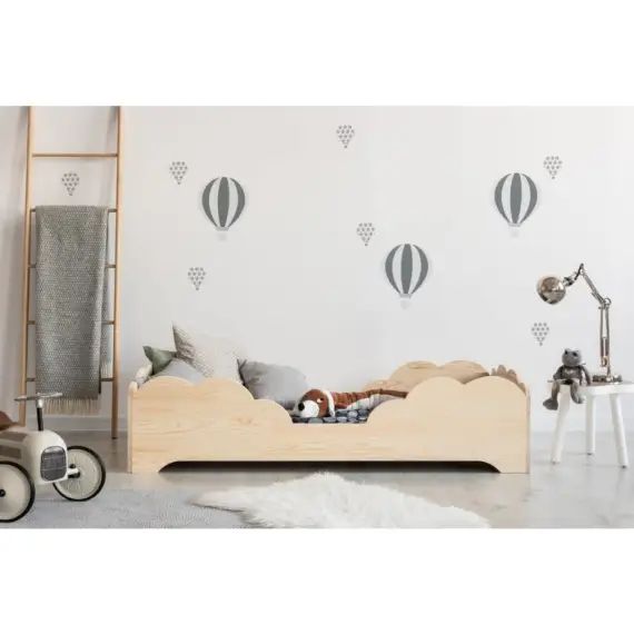 Lit 70×140 sommier inclus naturel