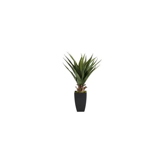 Plante artificielle H73 cm AGAVE Noir / Vert