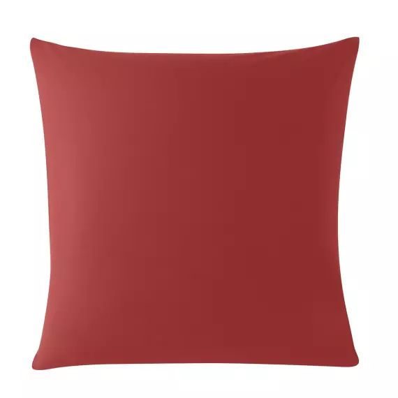 Taie d’oreiller   Coton Rouge 50×75 cm