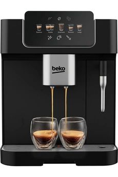 Expresso avec broyeur Beko CEG7302B noir CaffeExperto