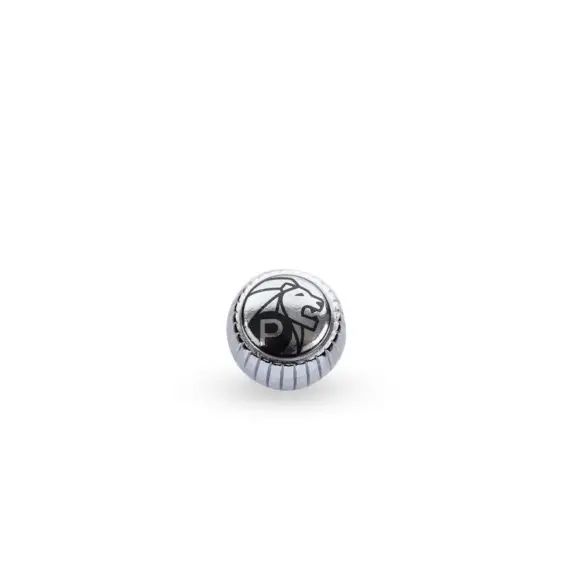 Bouton pour moulin à poivre chrome brillant