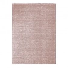 Tapis en laine et coton rose nude 120×170