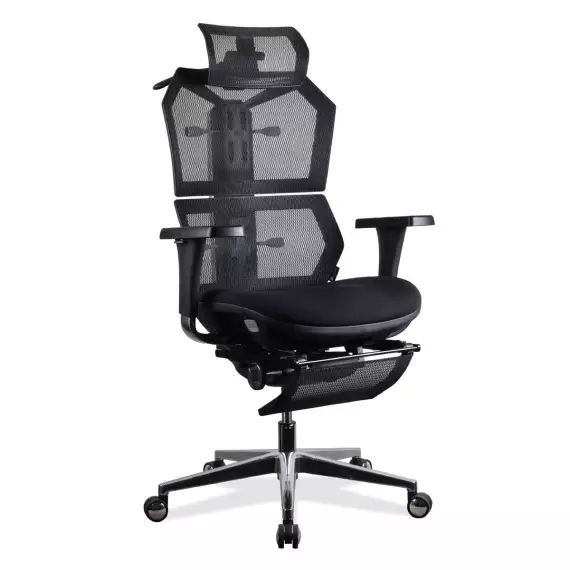 Chaise ergonomique de bureau noire