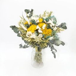 Bouquet de fleurs séchées à base d’Achillea parker