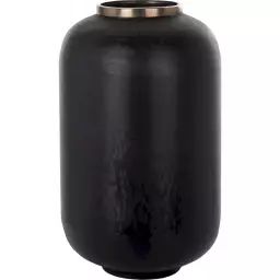 Vase Métal Noir
