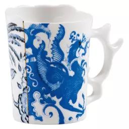Mug Hybrid en Céramique, Porcelaine – Couleur Multicolore – 15 x 15 x 9 cm – Designer Studio CTRLZAK