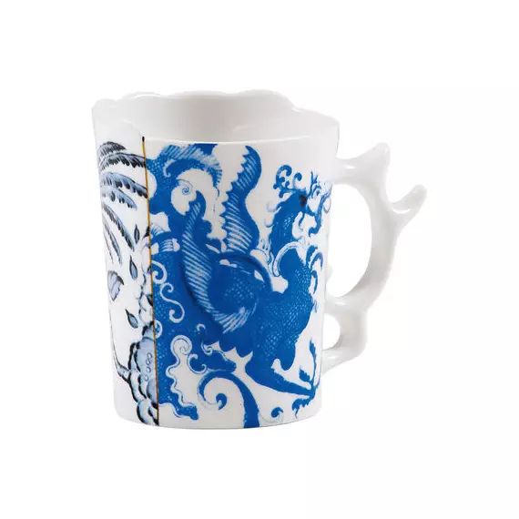 Mug Hybrid en Céramique, Porcelaine – Couleur Multicolore – 15 x 15 x 9 cm – Designer Studio CTRLZAK