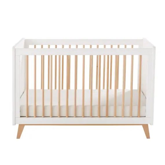 Lit bébé vintage à barreaux L125