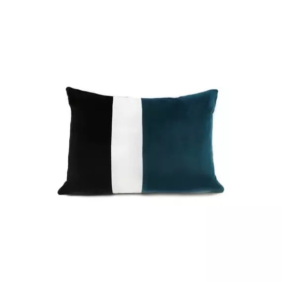 Coussin Coussins en Tissu, Mousse – Couleur Bleu – 36.34 x 36.34 x 36.34 cm – Designer Sarah Lavoine