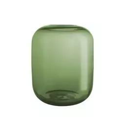Vase Acorn en Verre, Verre soufflé bouche – Couleur Vert – 14 x 14 x 16.5 cm – Designer The Tools