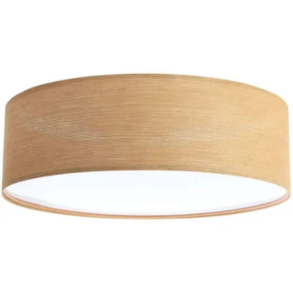 Plafonnier Tissu Bois clair