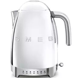 Bouilloire année 50 1,7 l chrome en inox  argent