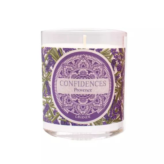 Bougie parfumée Lavande fabriquée en Provence  280 g