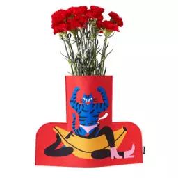 Cache-vase Vase en Tissu, Feutre – Couleur Multicolore – 39.15 x 39.15 x 39.15 cm – Designer Egle Zvirblyte