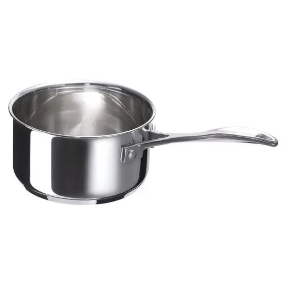 Casserole   20 cm en inox argent