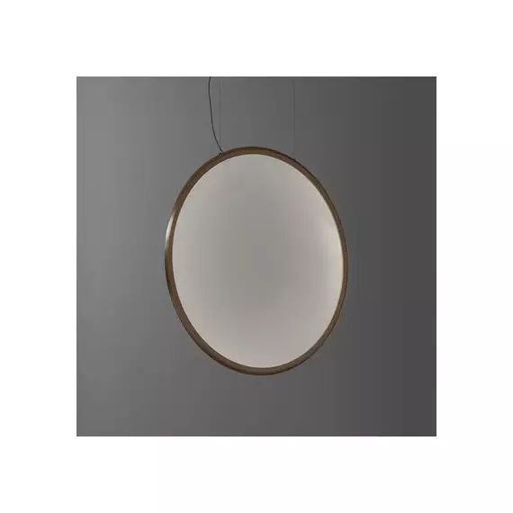 Lampe connectée Discovery en Plastique, Aluminium – Couleur Transparent – 66.04 x 66.04 x 4 cm – Designer Ernesto Gismondi