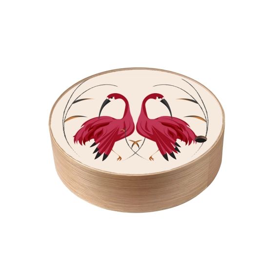 Boite de rangement en bois l  ibis