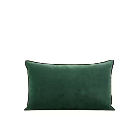 Housse de coussin 28×47 cm Mélèze et bourdon noir