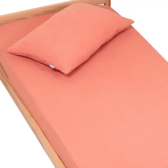 Drap housse en gaze de coton 60×120