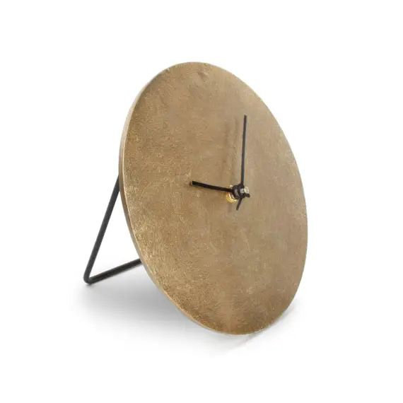 Horloge cheminée 26cm doré