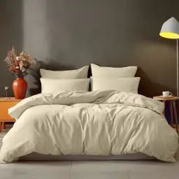 Housse de couette en coton ficelle 260×240 cm