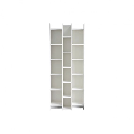 Bibliothèque design bois blanc CLIMB