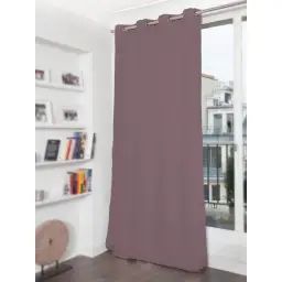 Rideau phonique thermique occultant gris 140×180