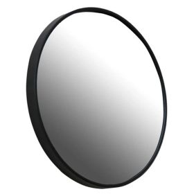 Miroir rond  Ø80 noir